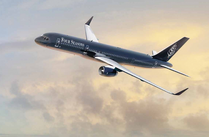 Four Seasons Hotel private Jet
