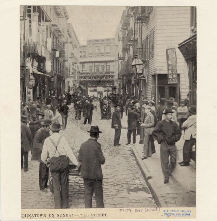 Pell Street, 1899