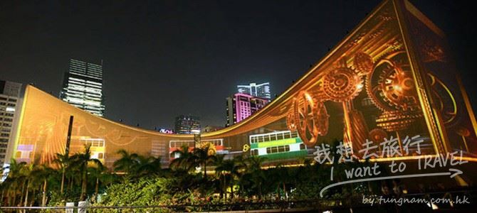 尖沙咀文化中心3D光雕匯演 Hong Kong Pulse 3D Light Show