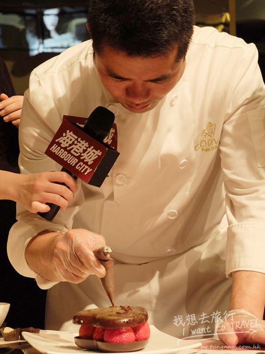 朱古力製作示範