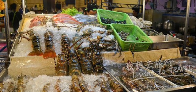 【泰國。華欣】KO Seafood：夜市內超搶眼的海鮮餐廳。