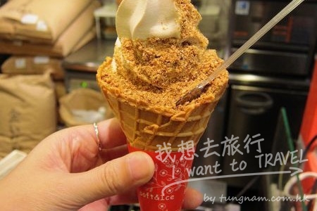 【2016關西自由行✈京都美食推薦】ごま福堂 香氣濃郁金芝麻霜淇淋 錦市場裡的芝麻專賣店