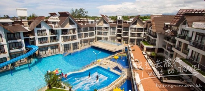 長灘島Crown Regency Resort and Convention Center 有水上樂園嘅酒店