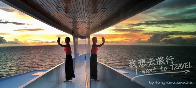同余曉彤去馬爾代夫, 靚人靚景, 攝影師都要大叫不得了