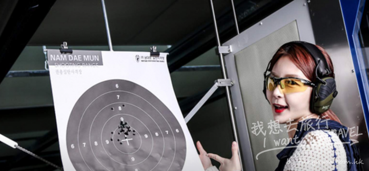 首爾明洞實彈射擊