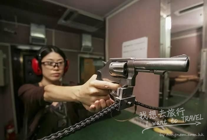 首爾明洞實彈射擊體驗6.11