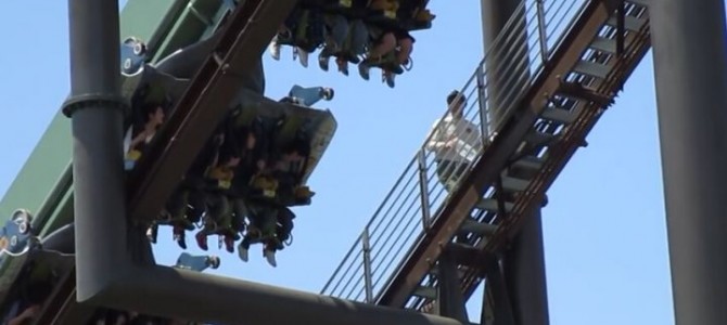 大阪環球影城過山車緊急停駛, 原來有人帶咗….
